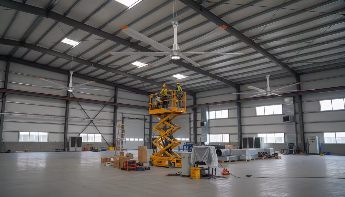 cost to climate control a warehouse