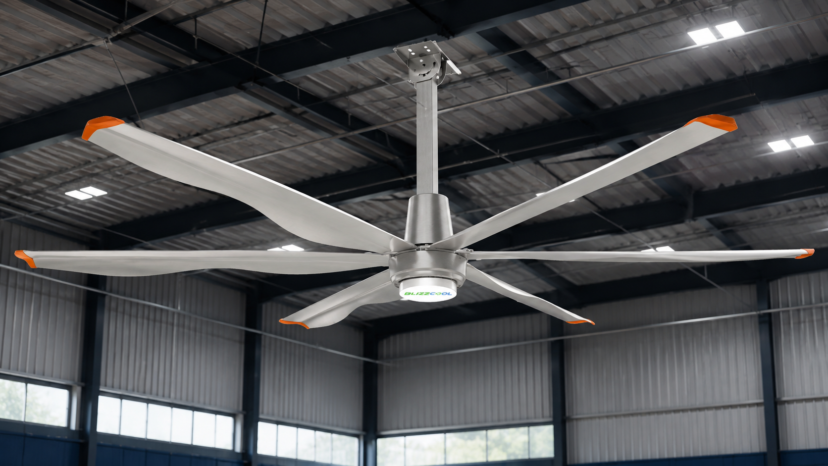 tipos de ventiladores industriales