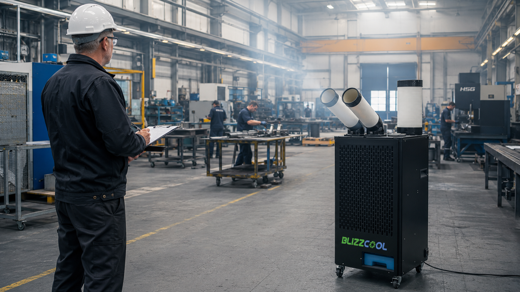 maximum temperature for working in an industrial facility